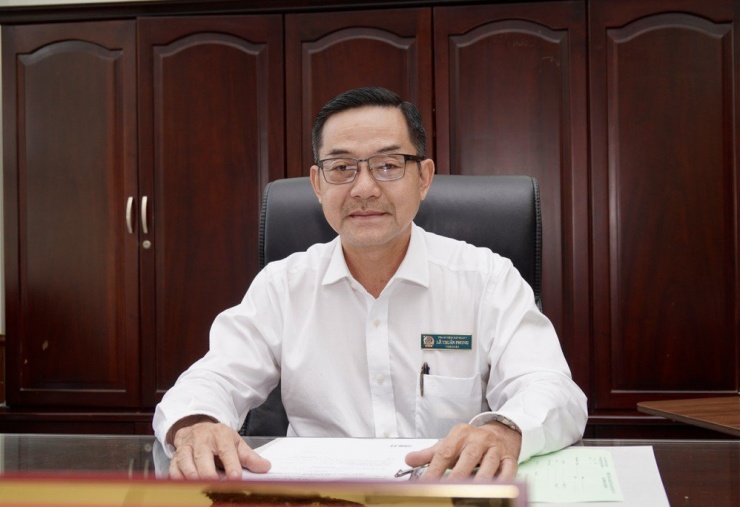 Ông Lê Thuần Phong, Chánh án TAND quận 7. Ảnh: TRẦN LINH