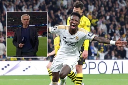 Real Madrid vô địch Cúp C1: Tranh cãi Mourinho tố Vinicius ăn vạ, đáng bị thẻ đỏ