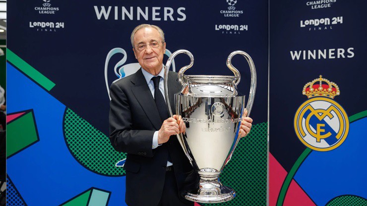 Real Madrid lần thứ 7 vô địch Cúp C1 dưới triều đại chủ tịch Perez