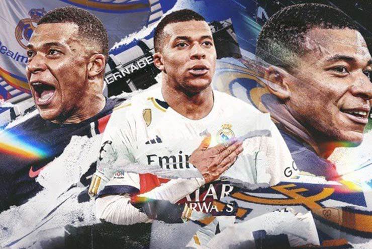 Mbappe gia nhập Real Madrid, thu nhập tăng lên hay giảm đi so với ở PSG?