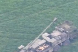 Thế giới - Pháo tự hành Malva của Nga lần đầu xuất hiện trên chiến trường