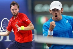 Trực tiếp tennis De Minaur - Medvedev: Lỗi kép cuối cùng (Roland Garros) (Kết thúc)