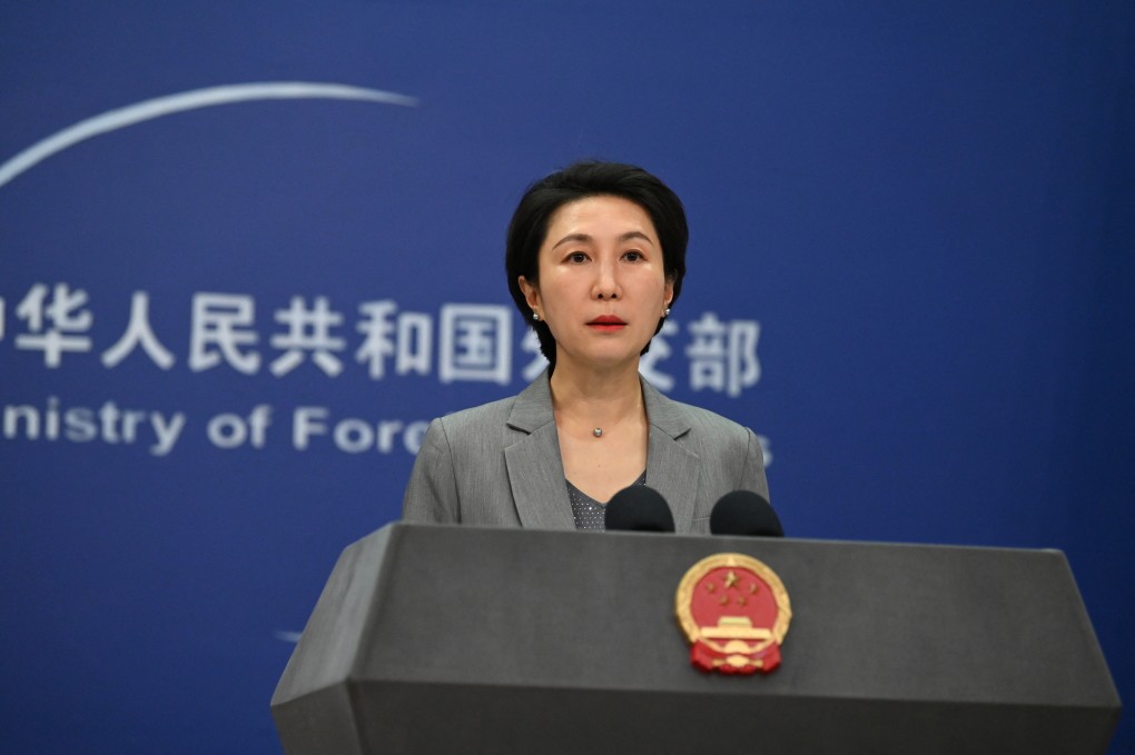Bà Mao Ninh – người phát ngôn Bộ Ngoại giao Trung Quốc (ảnh: SCMP)