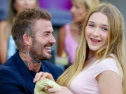 Đàn ông - Beckham và con gái 13 tuổi