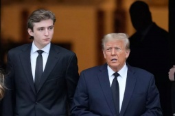 Đàn ông - Barron Trump được nhiều trường săn đón, cựu Tổng thống Mỹ nói gì về con trai?