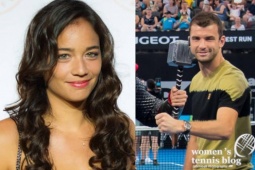 Thể thao - Dimitrov tiến xa ở Roland Garros và &quot;trói tim&quot; mỹ nhân tennis gốc Việt?