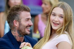 Đàn ông - Beckham và con gái 13 tuổi