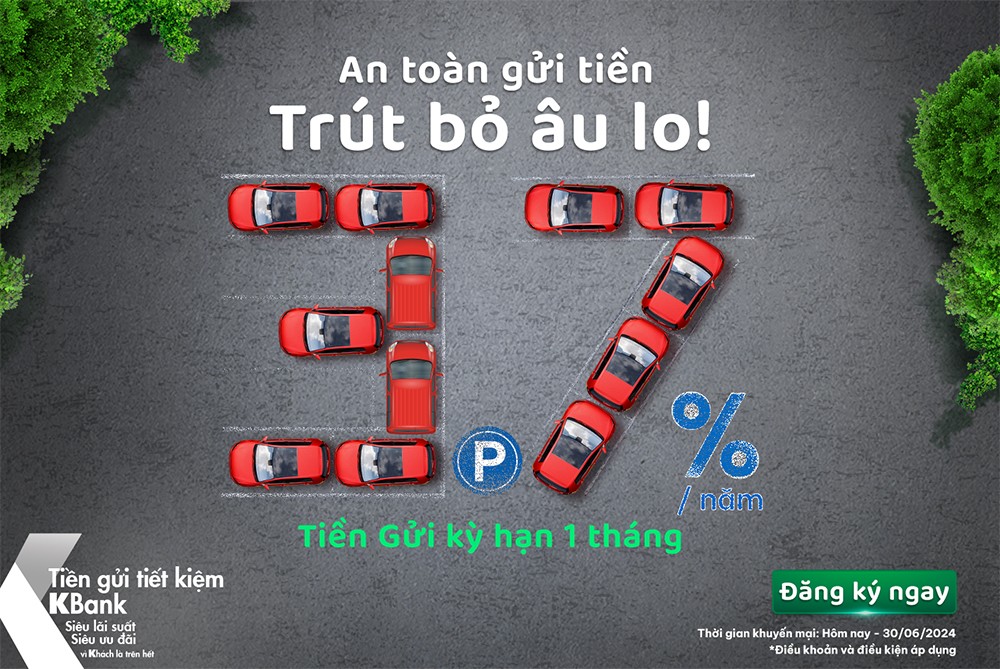 Gửi tiết kiệm cá nhân với số tiền chỉ 1 triệu dễ dàng tiện lợi với K PLUS