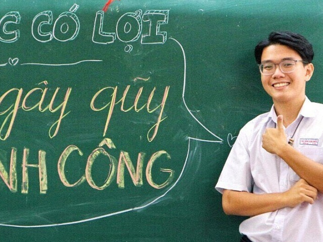 Nam sinh trường chuyên làm thêm, tự gây quỹ để đi học
