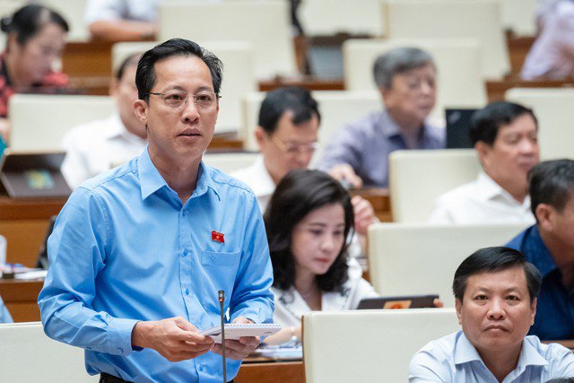 Đại biểu Trịnh Minh Bình chất vấn Tổng Tổng Kiểm toán Nhà nước