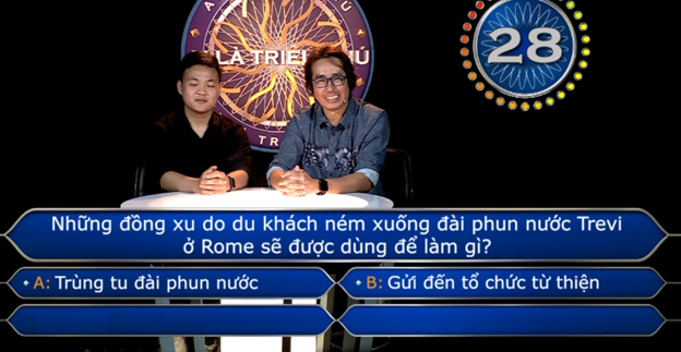 Ai là triệu phú 4/6: Người chơi từng tham gia “Cuộc đua kỳ thú” bất ngờ được vợ đăng ký đi thi chương trình kiến thức - 3