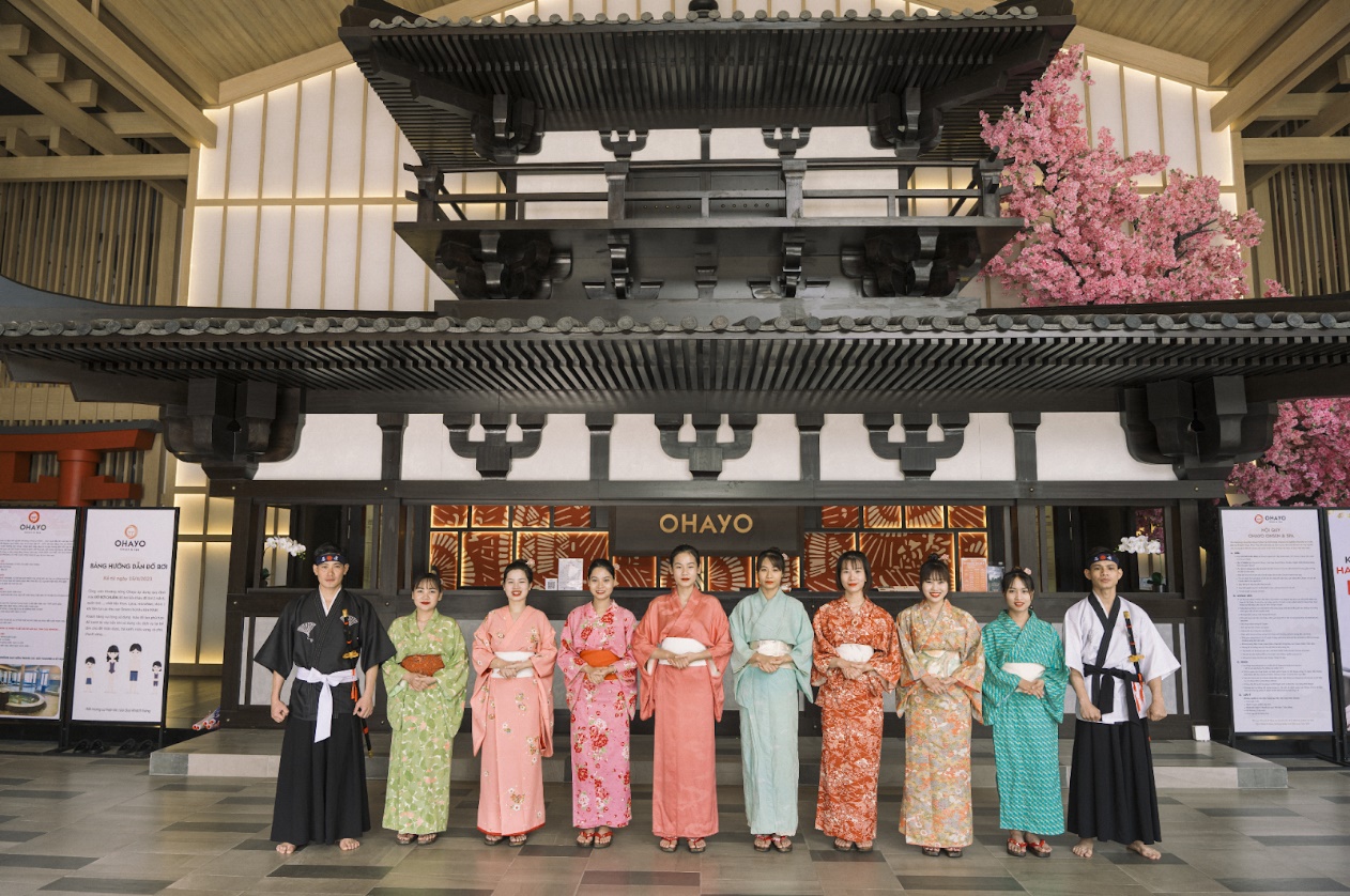 Hành trình trải nghiệm tuyệt vời bắt đầu từ sự phục vụ tận tâm tư đội ngũ nhân sự Ohayo