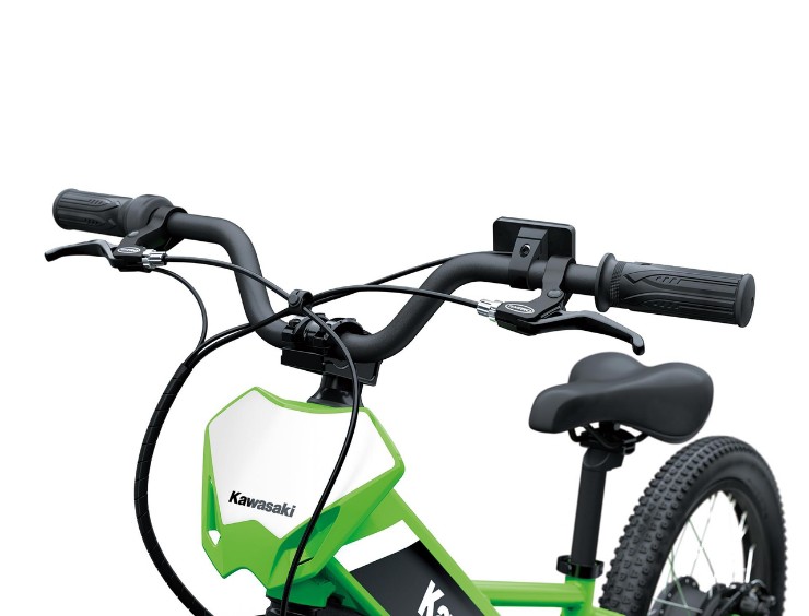 Kawasaki trình làng xe đạp điện trẻ em Elektrode 20 2025, giá không rẻ - 8