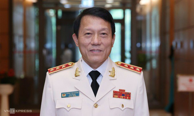 Bộ trưởng Công an Lương Tam Quang. Ảnh: Giang Huy