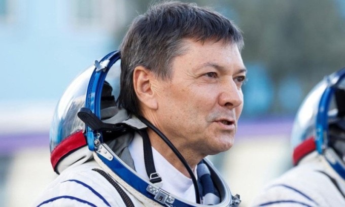 Phi hành gia Nga Oleg Kononenko trở thành người đầu tiên sống 1.000 ngày trên vũ trụ. Ảnh: Maxim Shemetov/EPA-EFE