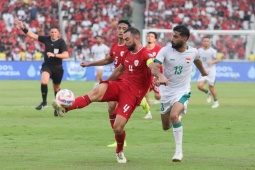 Trực tiếp bóng đá Indonesia - Iraq: Không có thêm bàn thắng (Vòng loại World Cup) (Hết giờ)