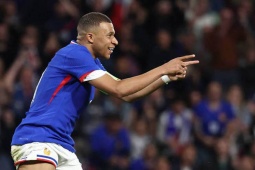 Bóng đá - Video bóng đá Pháp - Luxembourg: Mbappe chói sáng, tuyệt phẩm của Clauss (Giao hữu)