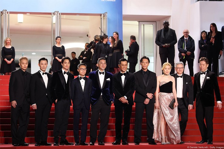 Dàn sao phim&nbsp;"Cửu Long Thành Trại: Vây thành" có mặt trên thảm đỏ LHP Cannes 2024