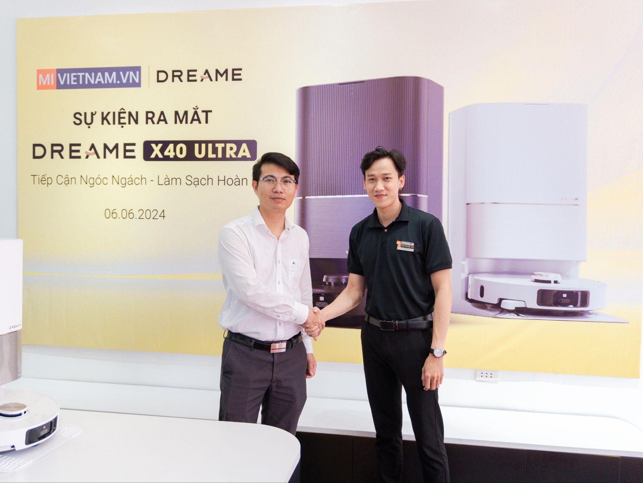 Mi Việt Nam đồng hành cùng Dreame Store ra mắt sản phẩm mới