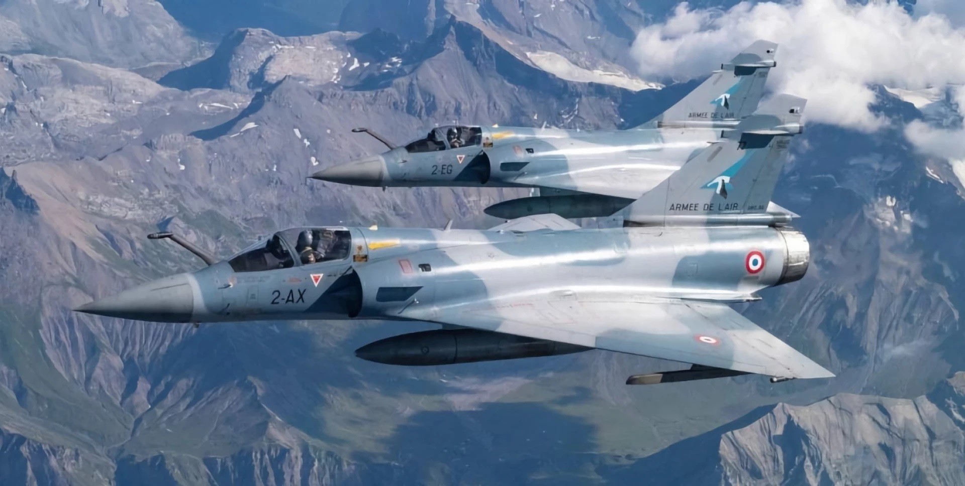 Tiêm kích Mirage 2000-5 – niềm tự hào của Pháp (ảnh: Reuters)
