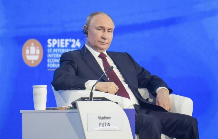 Tổng thống Nga Vladimir Putin. Ảnh: TASS