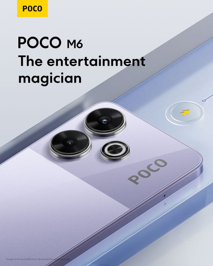 POCO M6 4G sẽ là thành viên rẻ nhất nhà POCO M6 series.