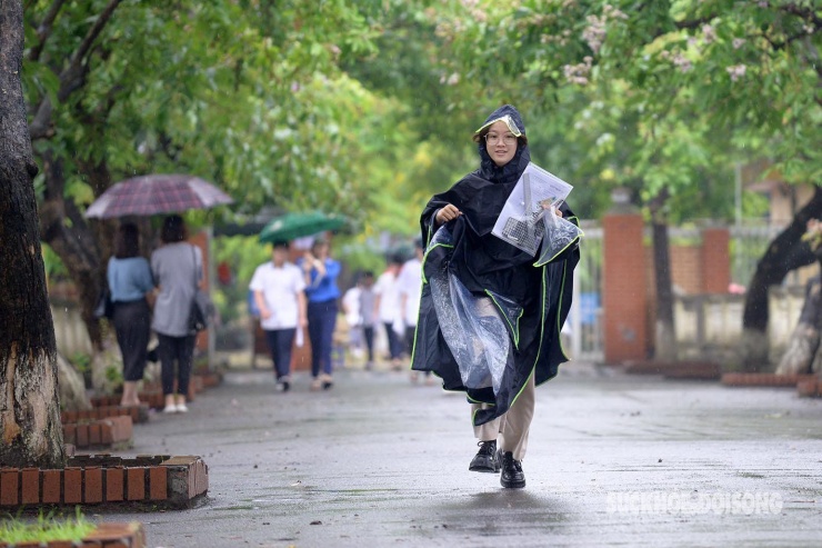 Em Cao Minh Hồng cũng nhận định đề thi khá dễ so với các đề khảo sát em đã từng làm. Phần hình học em cho là khó nhất. Nếu cẩn thận là có thể được điểm cao. Em chắc chắn đúng được trên 90%. Gần 10% còn lại em cũng làm được, tuy nhiên chưa chắc chắn về kết quả".