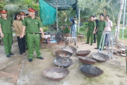 Nóng: Hơn 40 cảnh sát bao vây, khám xét nhà vụ bạo hành do cuồng tín ở Bình Thuận