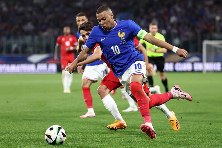 Mbappe đang có phong độ ấn tượng