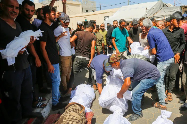 Nhiều người Palestine thiệt mạng sau chiến dịch giải cứu con tin của lực lượng Israel (ảnh: Aljazeera)