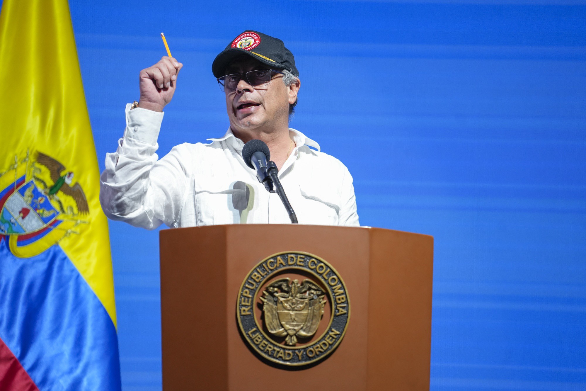 Tổng thống Colombia – ông Gustavo Petro (ảnh: Reuters)