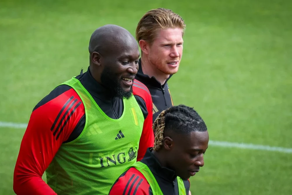 Lukaku và De Bruyne là trụ cột trong đội hình tuyển Bỉ tham dự Euro 2024. ẢNH: GETTY