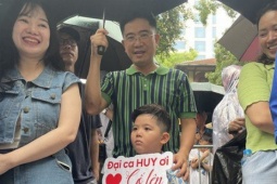 Giáo dục - du học - Những hình ảnh có một không hai ở kỳ thi vào 10 tại Hà Nội