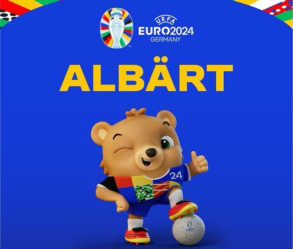 UEFA EURO 2024 là lần đầu tiên giải đấu chọn nhân vật gấu làm linh vật.