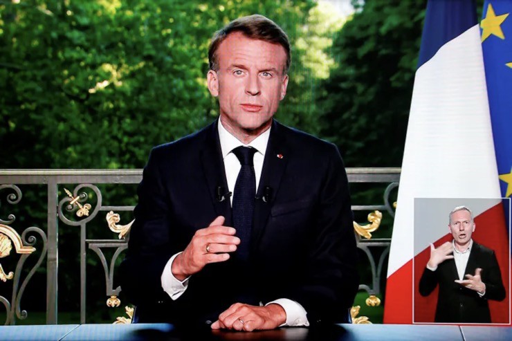 Với việc giải tán Quốc hội, Tổng thống Pháp Emmanuel Macron đang lựa chọn canh bạc tất tay.
