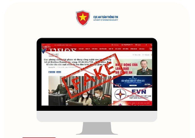 Website giả mạo VTV Online đăng tải thông tin sai sự thật