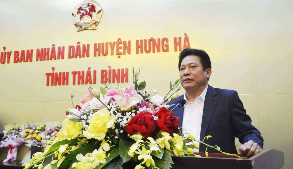 Phó Giám đốc Sở KH&amp;CN Thái Bình Nguyễn Xuân Dương.
