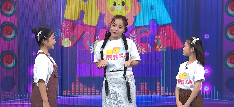 “Hoa vui ca” Tập 10: Các bạn nhỏ say sưa học múa dân ca Bắc Bộ - 3