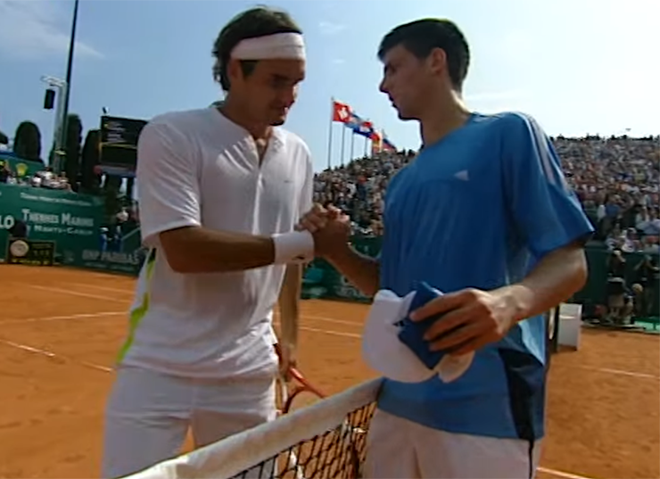 Lần đầu tiên Djokovic và Federer gặp nhau đã diễn ra cách đây 20 năm