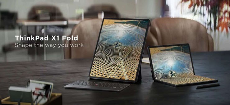 Thiết kế ThinkPad X1 Fold là ý tưởng cho MacBook 20,3 inch.