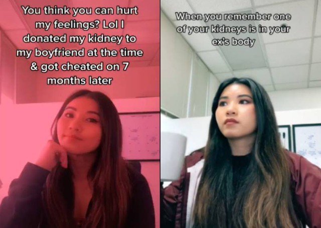 Cô gái chia sẻ trải nghiệm của mình trên Tiktok.