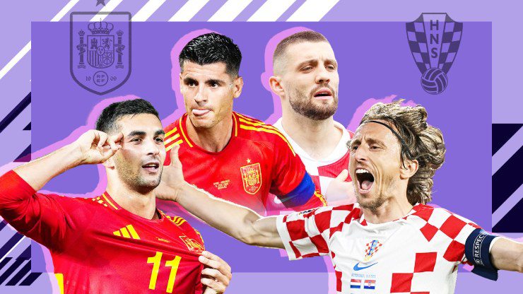 Trận đấu giữa Tây Ban Nha và Croatia hứa hẹn sẽ rất hấp dẫn