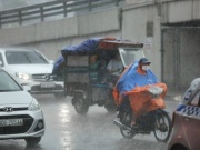 Miền Bắc đón mưa lớn ngay sau nắng nóng gay gắt