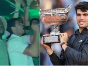 Thể thao - Khán giả chê thẳng thừng &quot;ca sỹ&quot; Alcaraz khi mở tiệc mừng vô địch Roland Garros