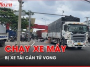 Tin tức trong ngày - Video: Cô gái chạy xe máy bị xe tải cán tử vong
