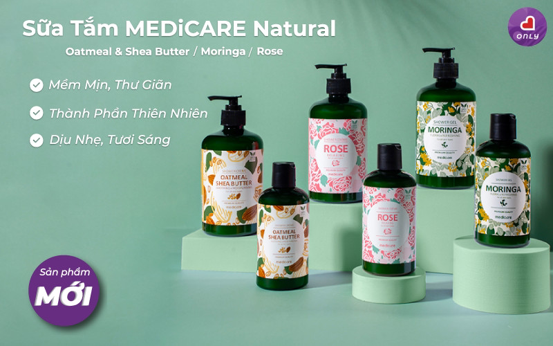 Khám phá sữa tắm MEDiCARE Natural: Sự chăm sóc dịu dàng từ thiên nhiên - 1