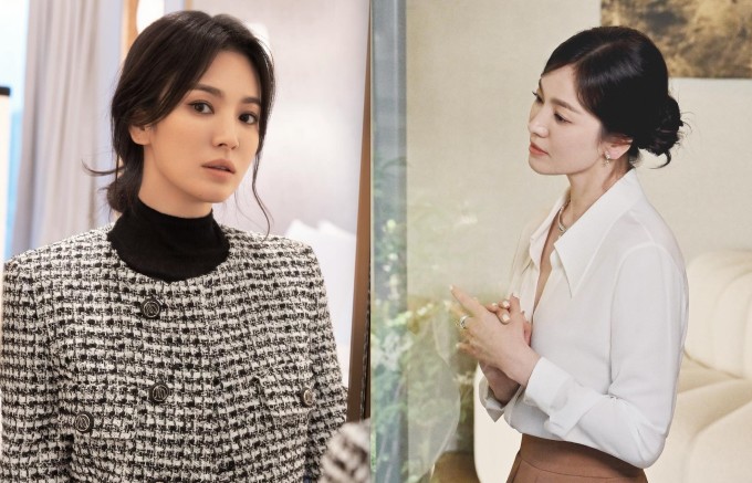 Ba kiểu buộc tóc dễ bắt chước của Song Hye Kyo - 1