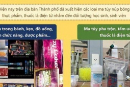 Pháp luật - Công an TPHCM cảnh báo ma túy trộn trong thực phẩm, thuốc lá điện tử