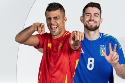 Tây Ban Nha - Italia thắng vẫn lo, sao Real Madrid chia nửa buồn vui ở EURO (Clip 1 phút Bóng đá 24H)