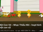 Công nghệ thông tin - Bài hát Việt đầu tiên cán mốc 1 tỷ lượt xem trên YouTube: Một con vịt
